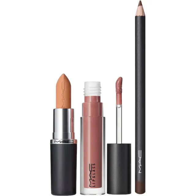 Spring Blossom Lipgloss Lipstick and Lipliner Set