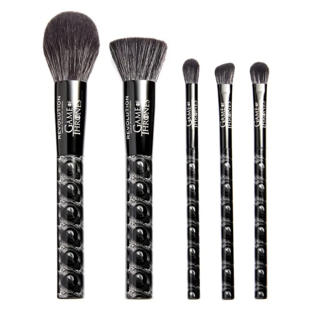Makeup Revolution X Game Of Thrones 3 Eyed Raven Brush Set 5 pcs
