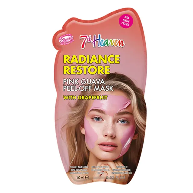 7th Heaven Radiance Restore Pink Guava Peel-Off Mask 10 ml