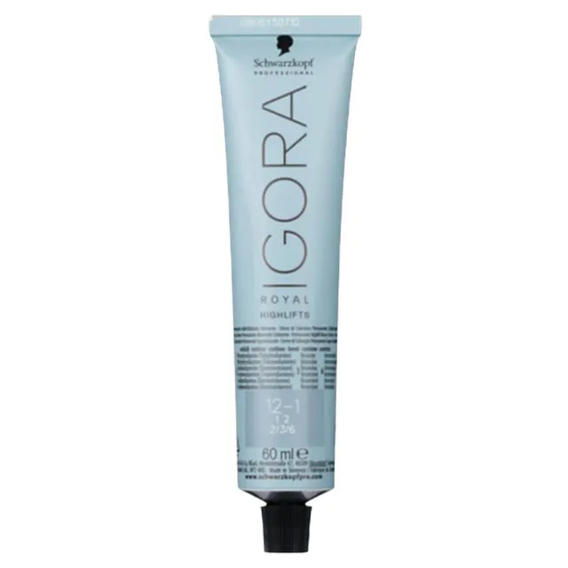 Schwarzkopf IGORA ROYAL Highlifts 12-1 Special Blonde Cendré 60 ml