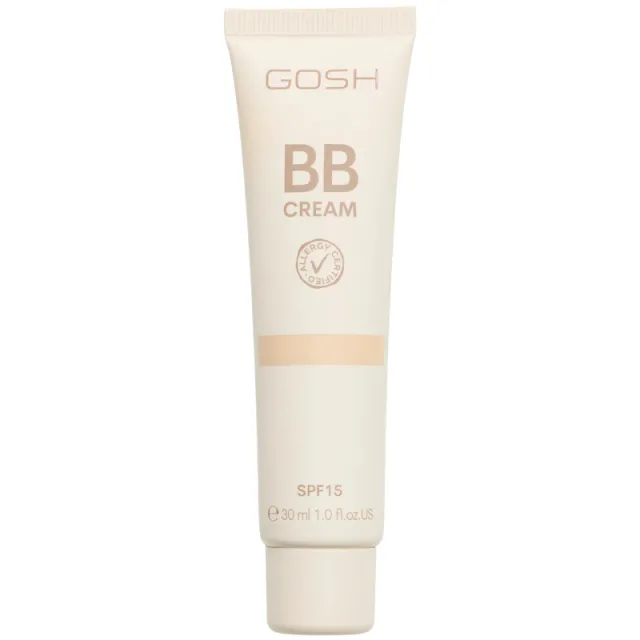 GOSH Copenhagen BB Cream Foundation Primer Moisturizer SPF 15 - 30 ml - 02 Beige