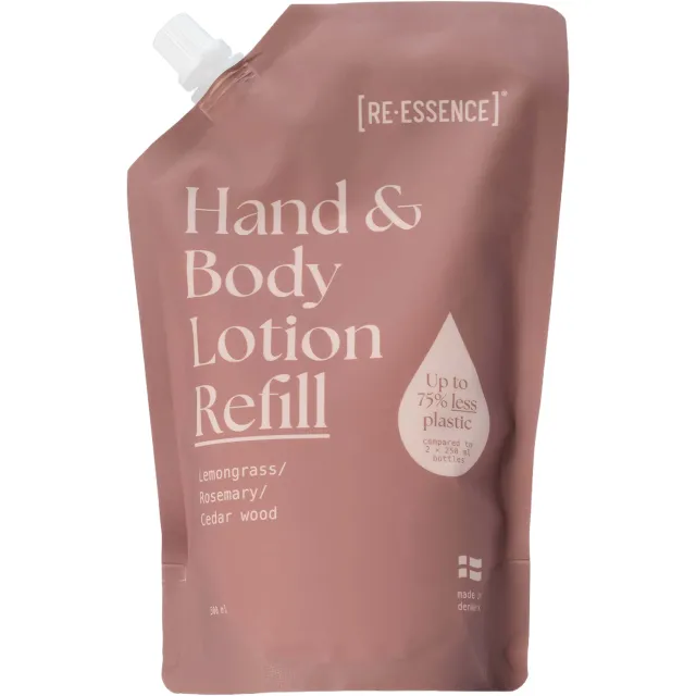 Hand & Body Lotion Refill (Citrongræs/rosmarin/cedertræ)