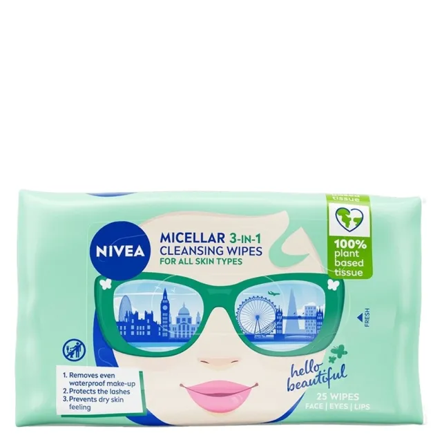 NIVEA Micellar Cleansing Wipes 25pcs