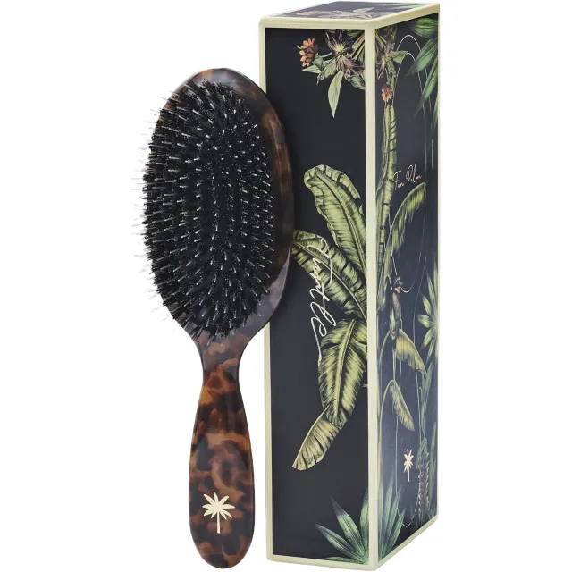 Boar & Nylon Brush Turtle Medium