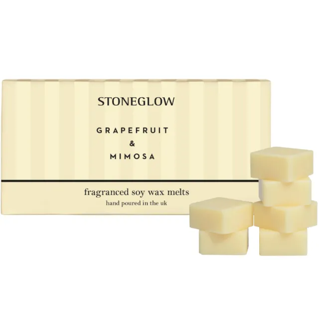 Ambience Stoneglow Vegansk Soja Duftvoks Grapefrugt & Mimosa (16 stk)