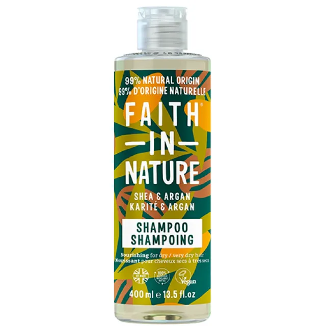 Faith In Nature Shea & Argan Shampoo (400 ml)