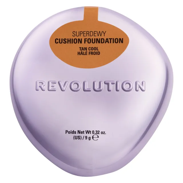 Revolution Beauty Superdewy Cushion Foundation Tan Cool