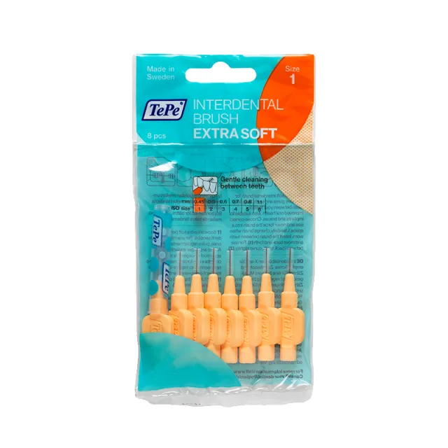 TePe Mellemrumsbørste Extra Soft Orange (8 stk)
