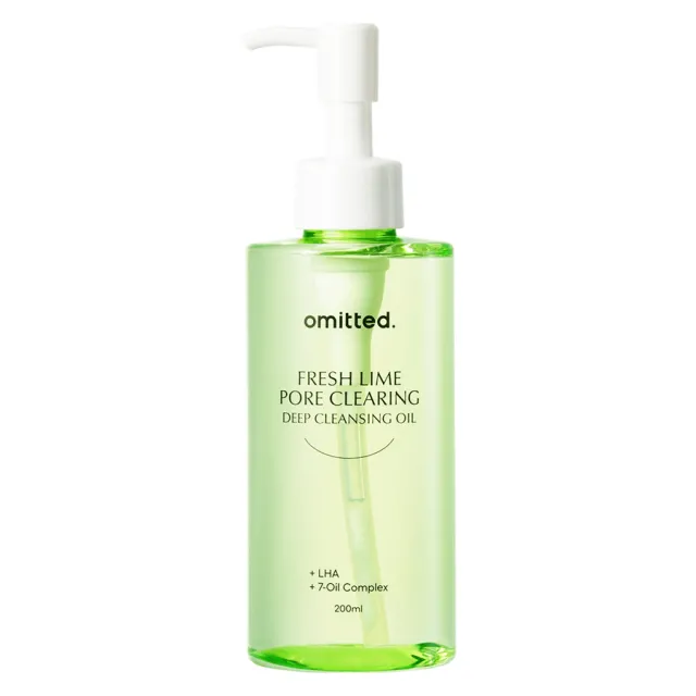 Omitted Fresh Lime Pore Clearing Deep Cleansing Oil 200ml