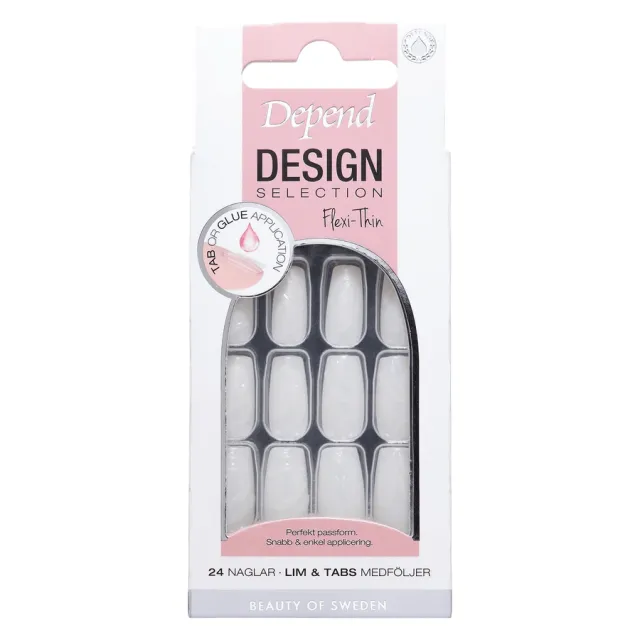 Depend Design Selection Pearl Lines Short Coffin 1 stk