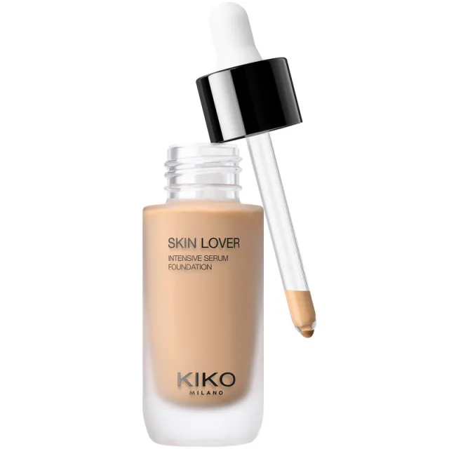 KIKO Milano Skin Lover Intensive Serum Foundation 28 ml - 3.5 Warm Olive