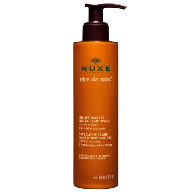 Nuxe Reve De Miel Face Cleansing og Makeup Remover Gel (200 ml)