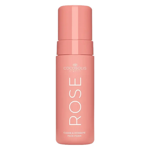 Cocosolis Rose Clean & Hydrate Face Foam 150ml
