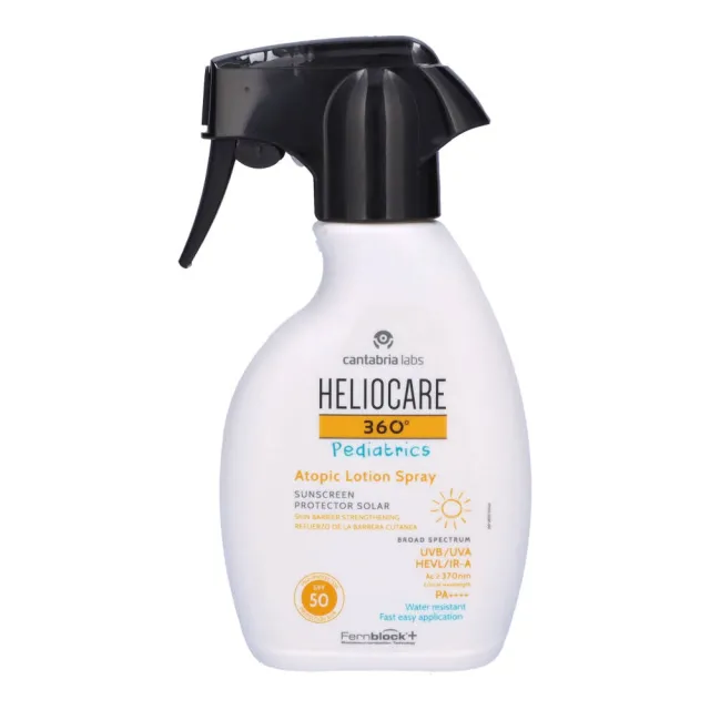 Heliocare 360 Pediatrics Atopic Locion Spray SPF 50 250 ml