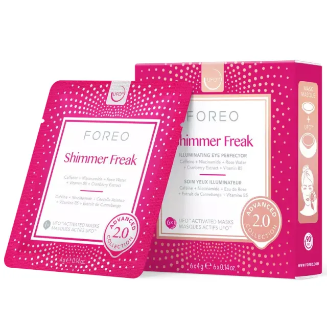 Foreo Shimmer Freak 2.0 UFOTM-Mask 6 pieces