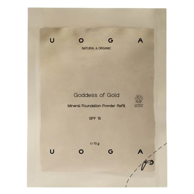 Uoga Uoga Mineral Foundation Powder Refill Goddess Of Gold 10g