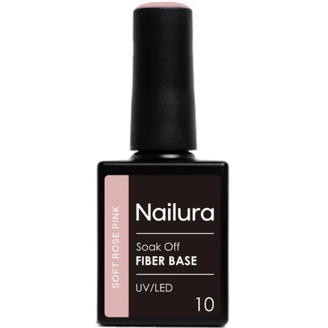 Nailura Fiber Base 10 ml - 10 Soft Rose Pink