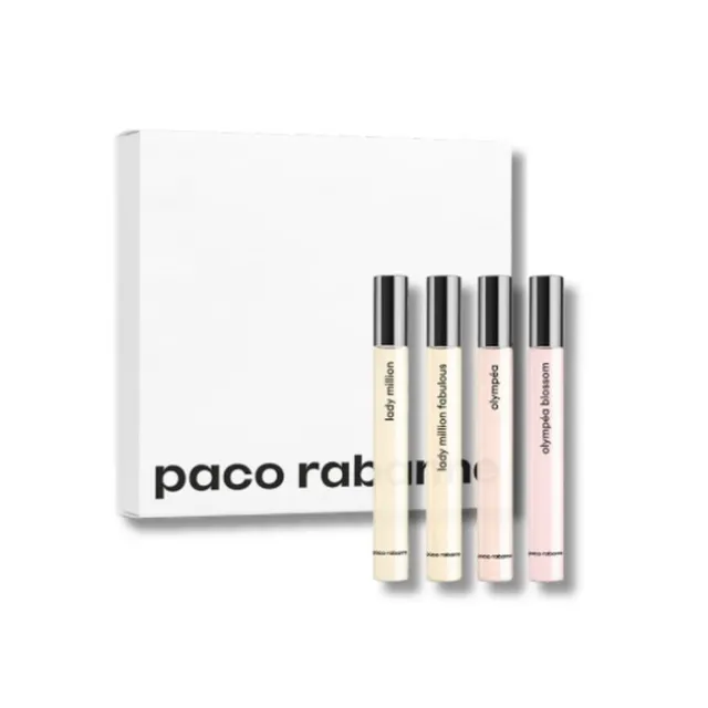 Paco Rabanne - Perfume Collection Olympea & Lady Million - 4 x 10 ml