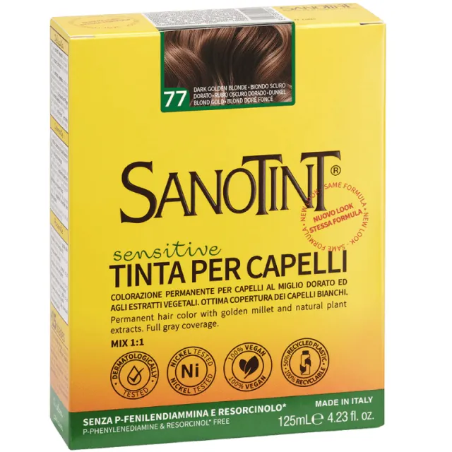 Sanotint 77 Hårfarve Sensitive Mørk Gylden Blond (1 Stk)