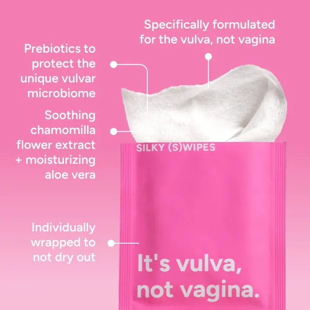 Silky Swipes Intimservietter
