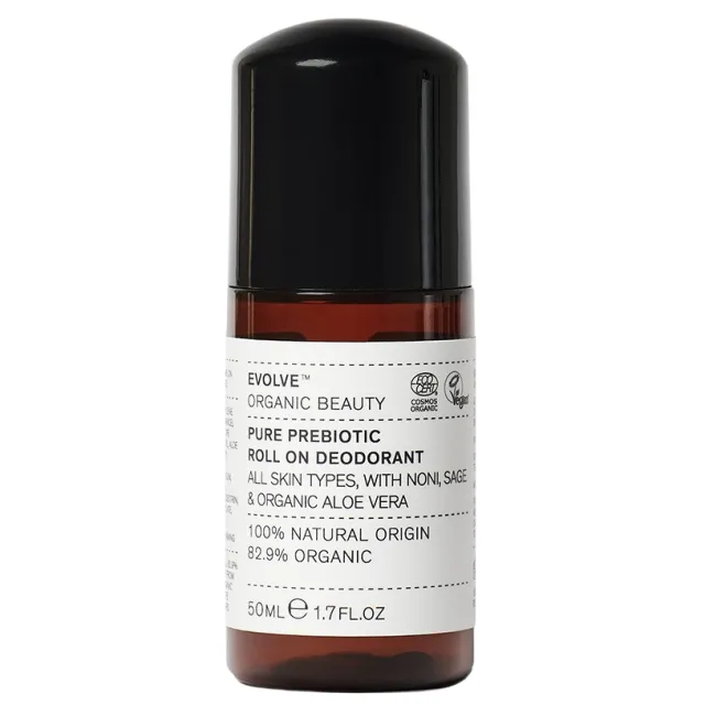 Evolve Organic Beauty Pure Prebiotic Roll On Deodorant (50 ml)