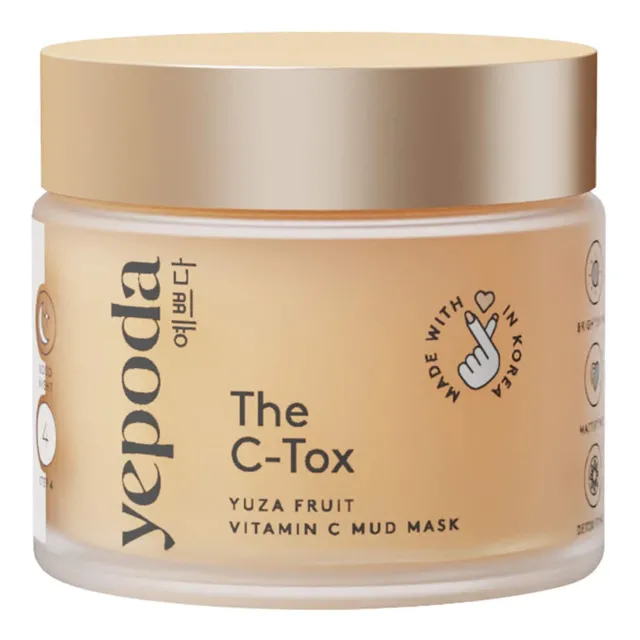 The Ctox Lermaske med C-vitamin og Gurkemeje