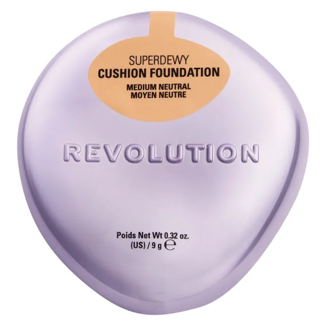 Revolution Beauty Superdewy Cushion Foundation Medium Neutral