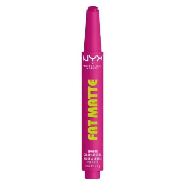 NYX Professional Makeup Fat Matte Slick Click 13 Fluffy Fuchsia 8