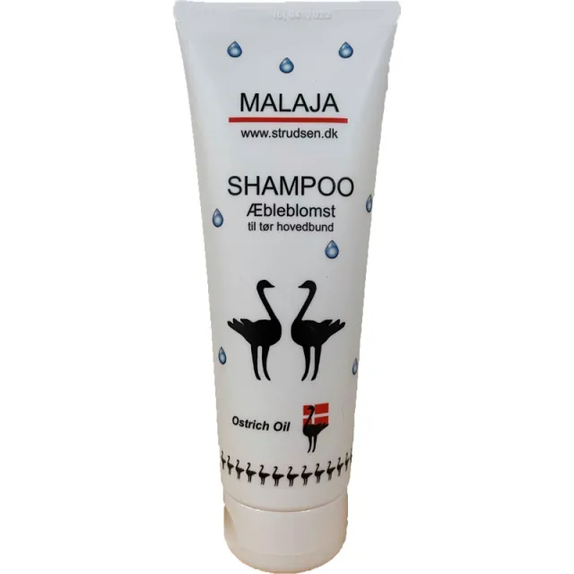 Ostrich Oil Shampoo Tør Hovedbund Æble (220 ml)