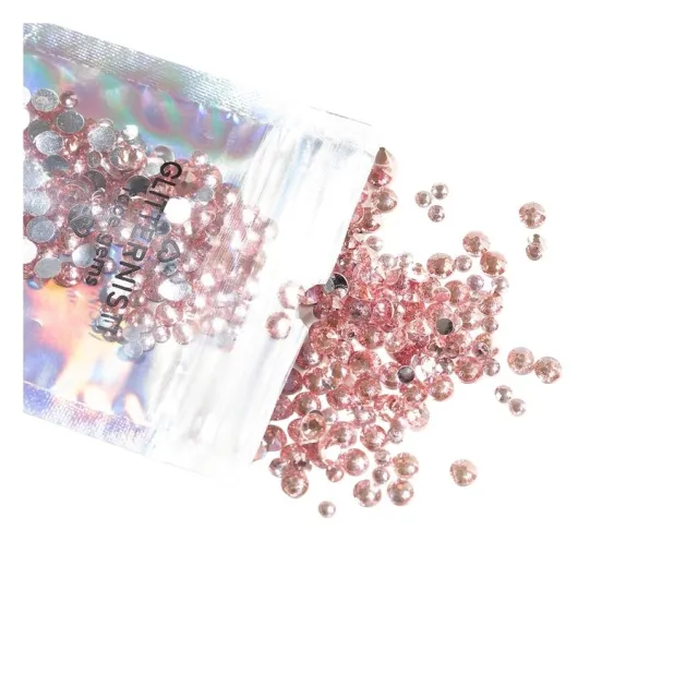 GLITTERNISTI Mini Face Gems Rose Pink