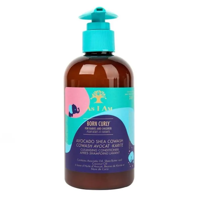 As I Am Born Curly Avocado Shea Cowash 240ml