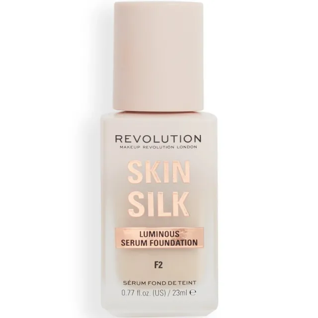 Makeup Revolution Skin Silk Serum Foundation 23 ml - F2
