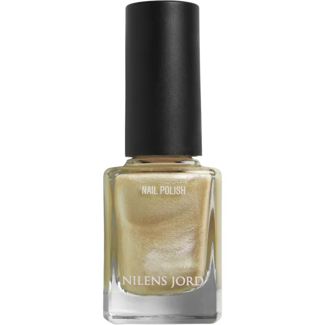 Nail Polish Glitter Gold