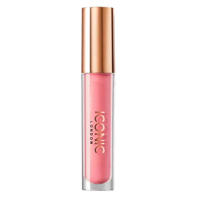 Iconic London Lip Plumping Gloss Peek-a-Boo Bright Pink 5 ml