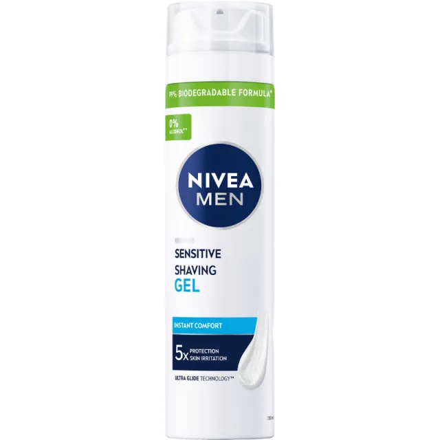 Nivea Men Sensitive Shaving Gel (200 ml)