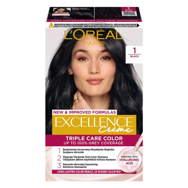 L'Oréal Paris Excellence Creme 1 Black