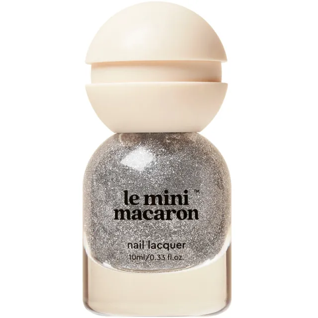 Le Mini Macaron Le Sweet Neglelak 10 ml - Silver Disco