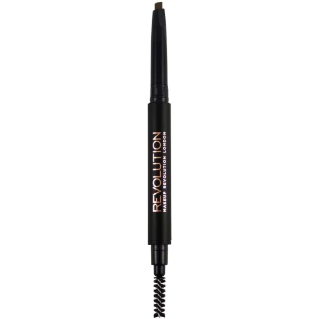 Makeup Revolution Duo Brow Pencil - Light Brown