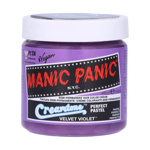 Manic Panic Semi-Permanent Color Creamtone Velvet Violet 118 ml
