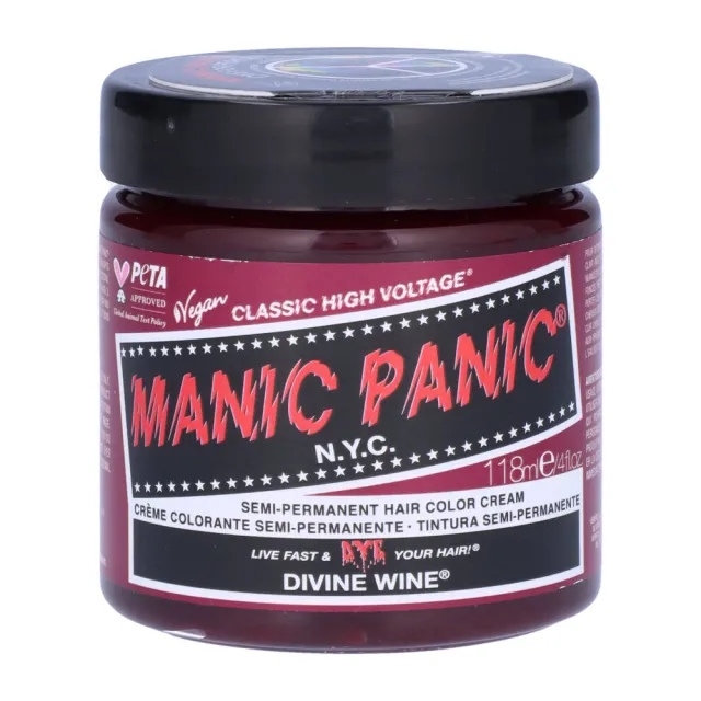 Manic Panic Semi-Permanent Color Cream Divine Wine 118 ml