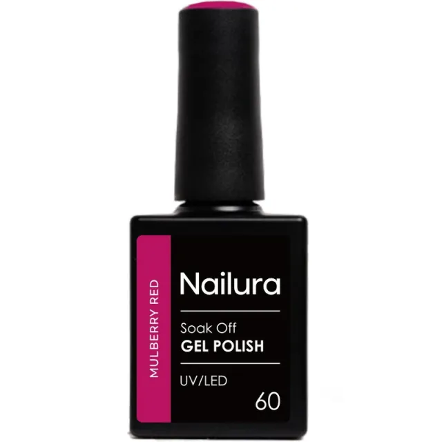Nailura Gel Polish 10 ml - 60 Mulberry Red