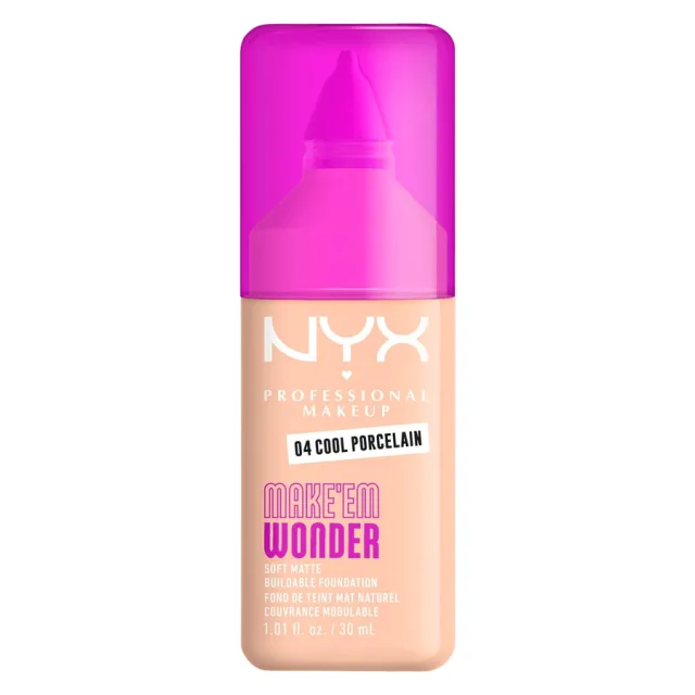 NYX Professional Makeup Make Em Wonder Foundation 04 Cool Porcela