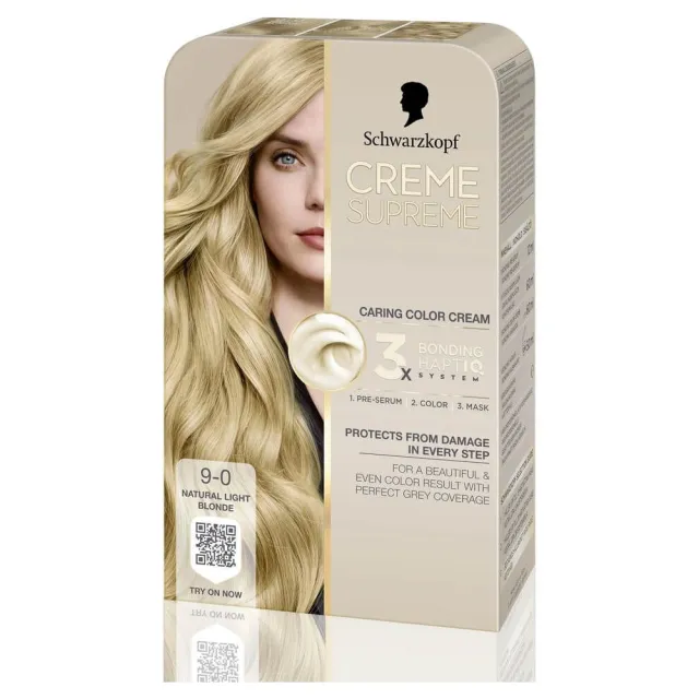Schwarzkopf Creme Supreme 9-0 Natural Light Blonde 60 ml