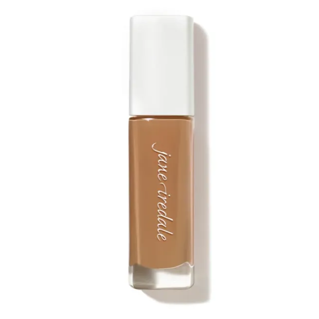 Jane Iredale Liquid Foundation, "Skintuition" SPF30 - 50 Medium Dark, 30ml.