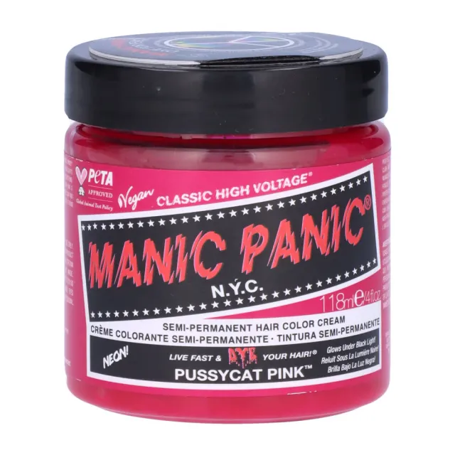 Manic Panic Semi-Permanent Color Cream Pussycat Pink 118 ml