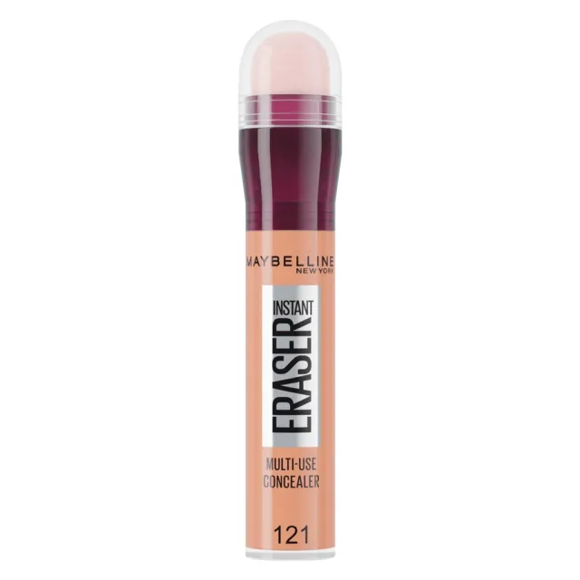 Maybelline New York Instant Eraser Concealer 121 Light Honey 6,8m