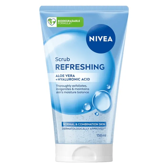NIVEA Scrub Refreshing Normal & Combination Skin 150ml