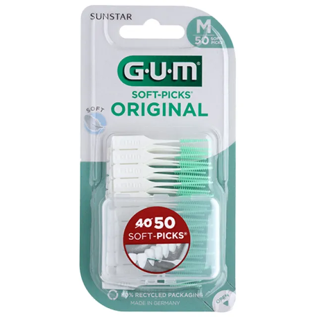 GUM Soft-Picks Medium (50 stk)