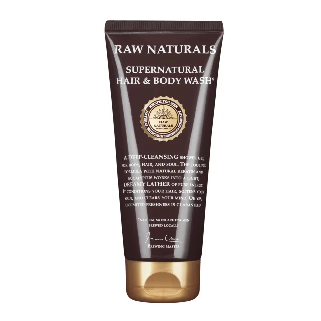 Raw Naturals Supernatural Hair & Body Wash (200 ml)