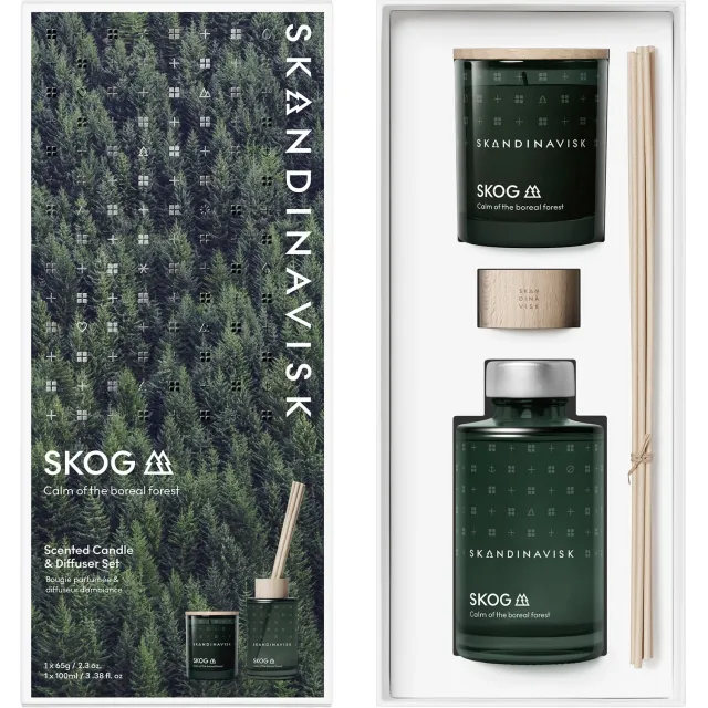 Skog Scented Candle & Diffuser Set